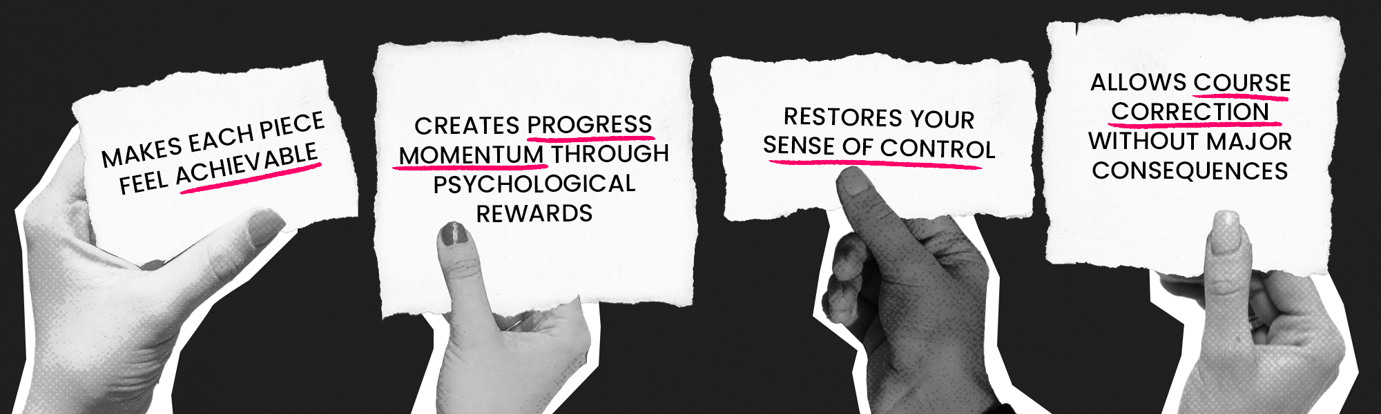 Why Bite-Sized Steps Are Your Superpower - Supporting Graphic A